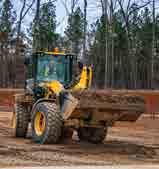 tests Each of the following tests compares two identical machines with equal bucket loads one with LSW tires and the other with standard tires.