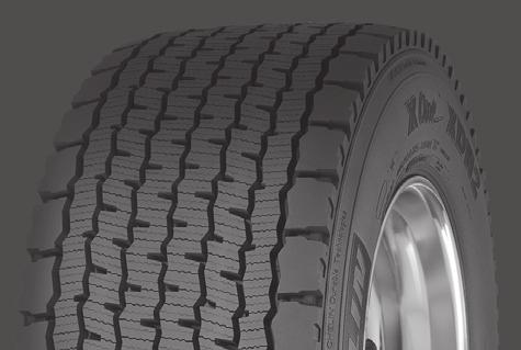 LEARN MORE ABOUT OUR MOST POPULAR MICHELIN X ONE TIRES MICHELIN X ONE LINE ENERGY D TIRE Most fuel-efficient drive tire in North America 4 Matrix Siping Technology helps provide excellent traction
