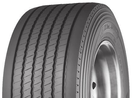 drive tire optimized for weight savings Matrix Siping Technology helps provide excellent traction Extra wide tread with an open shoulder design to maximize traction in adverse weather conditions