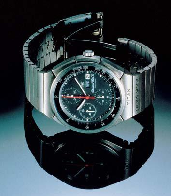 1978 Porsche Design Titanium Chronograph The Titanium Chronograph is a milestone in the art of watch making and design.