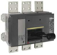 Section 1 General Information Unit-Mount Circuit Breakers Unit-mount M-frame, P-frame, R-frame and NS630b NS3200 circuit breakers are individually-mounted using supplied mounting screws.