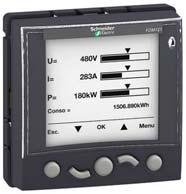 Section 2 Energy Management Status Indications and Remote Control FDM121 Display Surface Mount Accessory When the circuit breaker is equipped with the Breaker Communications Module (BCM ULP), the