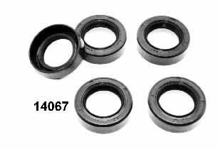 Hub Parts Late Wheel Seal Replaces OEM #47519-83A. Used on all 1983-99 models with cast or wire wheels. Sold in 10 packs. 14069.