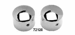 12507 Sold each Colony Chrome Front Axle Cover Chrome plated covers add a smooth finished look and are easily installed with a set screw.