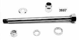 5" As above for Swingarm 5073 Collar 1-5/16" Long (pair) 43104 Collar 1-13/16" Long (each) 43106 Collar 2 3/4" Long (each) Rear Axle Nut and Lock Kit Rear axle kit contains 1 each of the following:
