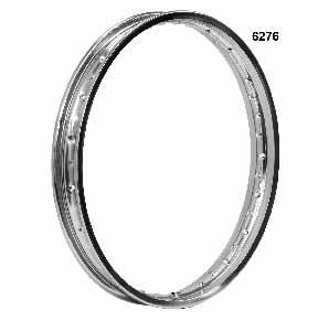 00) 70740 19" XL Front 1952-63 (replica) Front Rims for Harley 19" "C" Chromed drop center