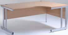 Momento Commercial Desking - Cantilever Leg Frame Colours available in eech and White. Please add suffi x when ordering eg.