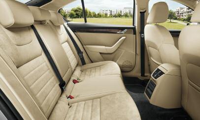 Class leading space Smart protection SPACE VAST LEG ROOM CLEVER STORAGE SOLUTIONS CLASS LEADING LUGGAGE SPACE Within the Octavia s sleek design is hidden class leading luggage space.