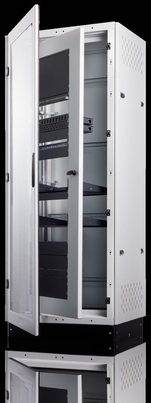SERIE LTG IP30 Basic cabinet composed of: Assembled structure made of sheet with a thickness of 1.