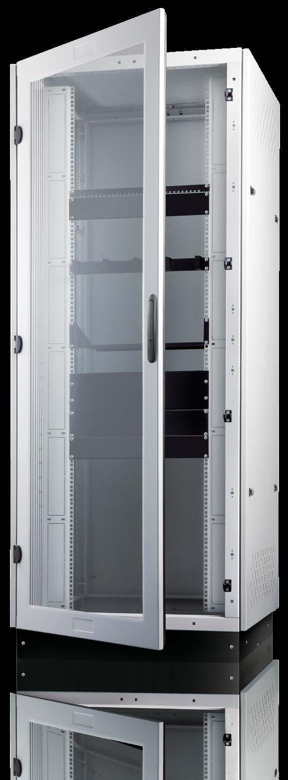SERIEs LTF IP30 Basic cabinet composed of: Assembled structure made
