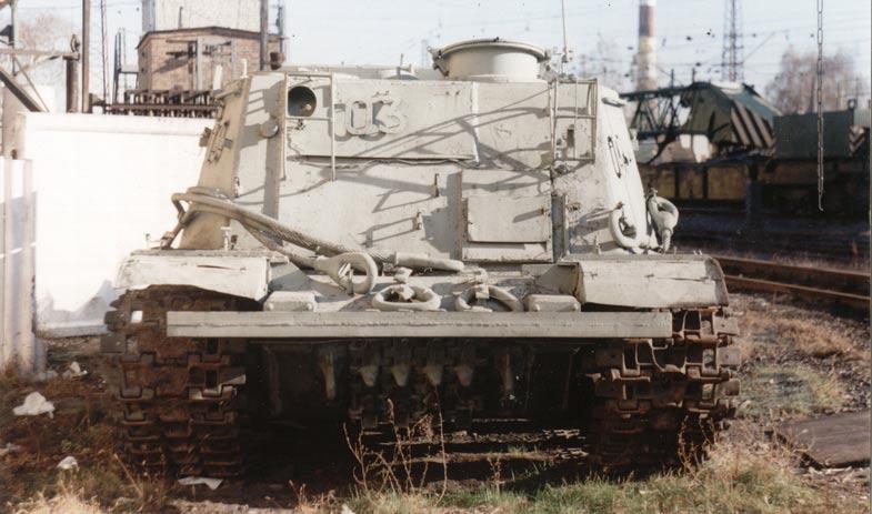 ISU-T armoured tractor Arzamas, Nijni Novgorod Oblast (Russia)