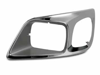Chrome Headlamp Bezel Chrome Headlamp Bezel Chrome plated plastic insert made for 2005 headlamp and