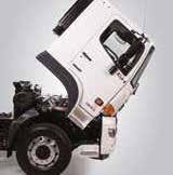 Standard Cab model chassis are made from 540MPa high-tensile steel.