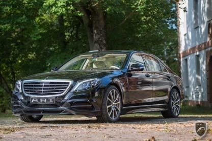 ENTION: Not for AMG vehicles with code 950 or 772 Only for Long Wheel Base (LWB) V222 vehicles A.R.T. LS Body Kit for Mercedes-Maybach X222 Consisting of: Front Lip with Airshafts SP01 222 00 Side