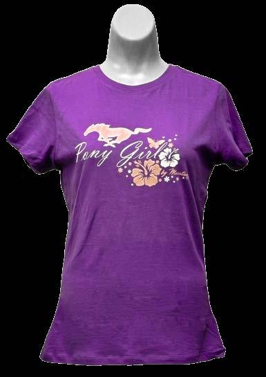 These ladies Mustang tee shirts are perfect to pair with your favorite jeans and look fantastic when layered with your favorite sweaters or button down shirts.