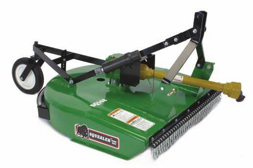 Choose the Original Bush Hog brand rotary cutters are famous for their durability.