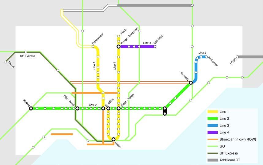 INTRODUCTION Significant transit investment from all three orders of government is occurring in Toronto and the region.