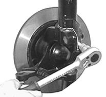 with pry socket KL-00-. Also required for easy insertion of the replacement Strut into the hub.