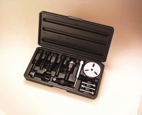 Tools are available individually are compact to service compressor without removing it.