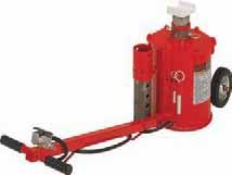 65 NC-82999i 10 Ton Air Lift Jack height: 12.25" Extended height: 49.5" Ship weight: 638 lbs $3910.