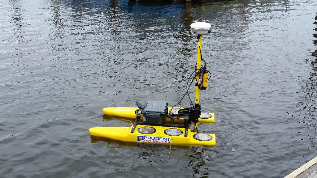 Introduction of Unmanned Surface Vehicles HYDRONE-RCV CATAMARAN PLATFORM Tailing Ponds
