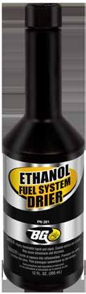 (355 ml) bottle BG Ethanol Fuel System Defender BG Ethanol Fuel System Defender is formulated to inhibit the free radical
