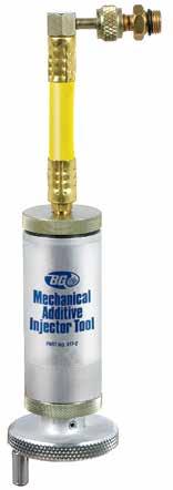 BG Mechanical Additive Injector Tool The BG Mechanical Additive Injector Tool is the perfect choice for manually adding additive to a charged air conditioning system.