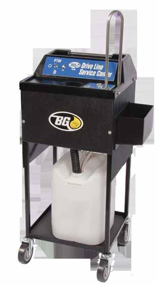 critical components clean under extreme temperature and load conditions BG Drive Line Service Center The BG Drive Line Service Center is the most complete self-contained machine of its kind on