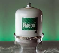 FM 600 Centrifuge Suitable for engine oil volumes between 200 an500 litres Dirt olding capacity of te rotor: 6 litres Oil capacity of te rotor: 6.5 litres Internal diameter of te oil feed pipe: min.