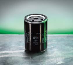 MANN+HUMML Spin-on fuel filters MANN+HUMML fuel filters filter out te finest particles from te fuel and tus effectively protect te injection system against wear and dirt particles.