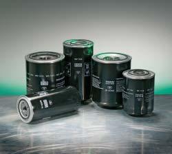 MANN+HUMML Spin-on oil filters Oil filters Te W and WD type MANN+HUMML spin-on filters are mostly used for te filtration of oil as full-flow filters, wereby te complete flow of oil flows troug te