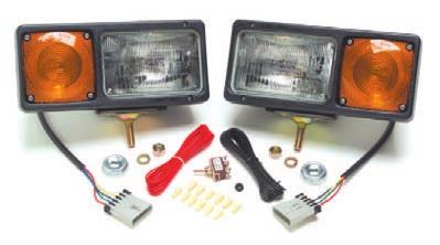 122 Forward Lighting 64291-4 Per-Lux Snowplow Lamps Resilient, polycarbonate housing and halogen sealed beam withstands