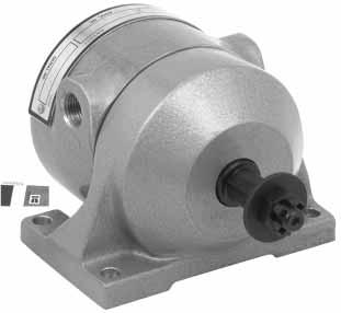Rotary Vane Rotary Vane MR10 Series Dimensional Data MR10 Series 1.0 hp 0.75 kw 2.5 74 ft. lbs. 3.4 100 Nm Reversible Non-Geared 74097AA6 Geared 30 Model Number Max.
