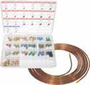 BRAKE LINE KITS Kits are packaged in multicompartment cases; each item is available individually to refill assortments.