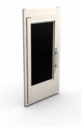 Landing door - Aritco 7000 When using a customed height half door, consider the