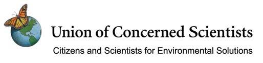 September 5, 2013 Union of Concerned Scientists Letter of Commitment to Drive the Dream The Union of Concerned Scientists puts rigorous, independent science to work to solve our planet's most