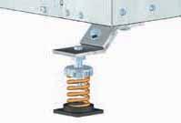 Base Mount or Hanging Isolators J H L Standing Neoprene Isolator Complete isolation