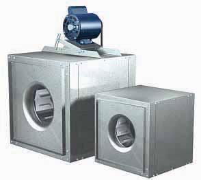 Models SQ and BSQ Centrifugal Square Inline Duct s Model Comparison Location Mounting Airflow Application Drive Type Impeller Type Performance Model Outdoor Indoor Roof Curb Base/Floor Hanging Wall