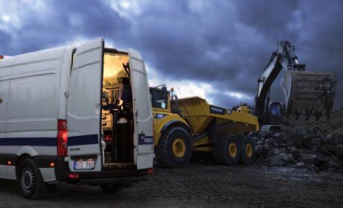 Volvo designed and built your machines, so no-one knows how to keep them working in top condition more than us. When it comes to your machine, our Volvo trained technicians are the experts.
