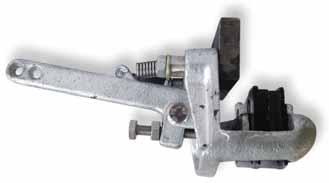 HYDRAULIC CALIPER* 9 993473 To suit 15mm disc *Spare part only - Not to be used with Trojan Hub Kits or Axles - Please see below for Trojan options AXLE MOUNTING BRACKET FOR TROJAN HYDRAULIC CALIPERS