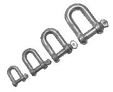 Hitch CHAINS & SHACKLES A0400 8mm D SHACKLE - GALVANISED A0401 10mm D SHACKLE - GALVANISED A0402 6mm D SHACKLE - GALVANISED A0404 12mm D SHACKLE -