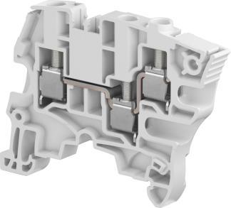 Technical Datasheet SNK663D00 Catalogue Page SNK667S00 ZS6-3S Screw Clamp Terminal Blocks Feed-through with 3 connections - Recommended for