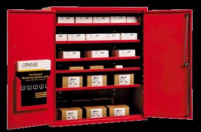 This fully stocked cabinet includes the following: 3 of each s: 20028,