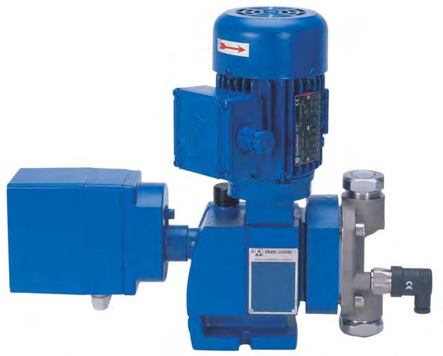 ProCam Diaphragm Metering Pumps Classic diaphragm pump for low/medium applications with mechanically actuated dual diaphragms brings the advantages and security of the diaphragm design to applica