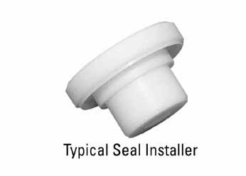 Track Seal Installers SMCS Code: 4170-012 Model: D8N, D8L and D7H Used to correctly install rigid track seal in track link counterbore Model Seal Assembly Part Seal Installer Part No.