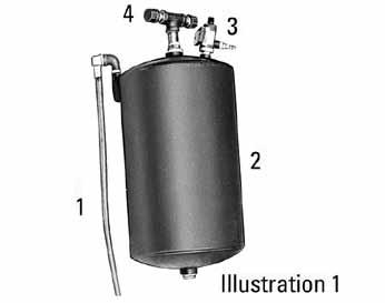 Undercarriage and Track 2730710 FT1238 Vacuum Tank Assembly FT1238 Vacuum Tank Assembly Item Detail 2 Tank 19 L (5 gal) capacity, air tight and capable of withstanding 635 mm (25 in) Hg. vacuum.