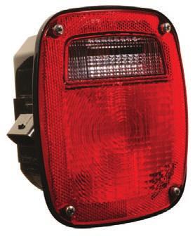 Stop/Tail/Turn Lamps 67 SuperNova Three-Stud Metri-Pack LED Stop/Tail/Turn Lamp SuperNova single-led technology in both the S/T/T and license function Encapsulant potting for total circuit board