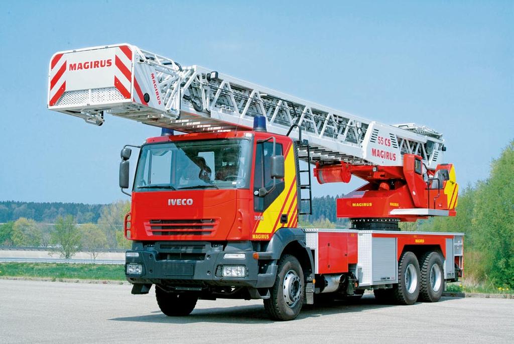 PAGE 32 Universität Stuttgart / IVECO magirus models have been so successful. Active damping control gives the CS ladders from IVECO MAGIRUS a unique selling point on the market.