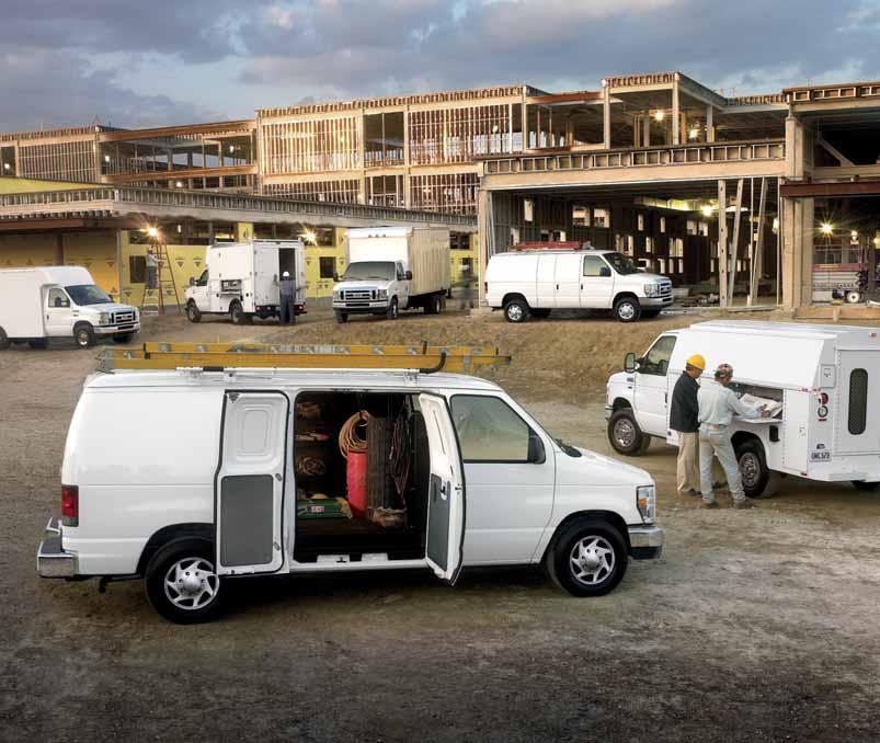 Offering a wide range of full-size vans, wagons, cutaways and stripped chassis, Ford E-Series can help you get the job done whatever it is.