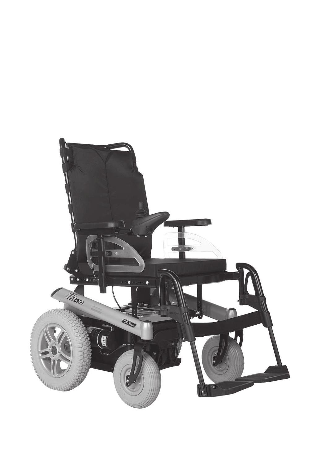 Product description Your wheelchair model may differ from the models shown. In particular, not all the options described in these instructions for use will be installed on your wheelchair.
